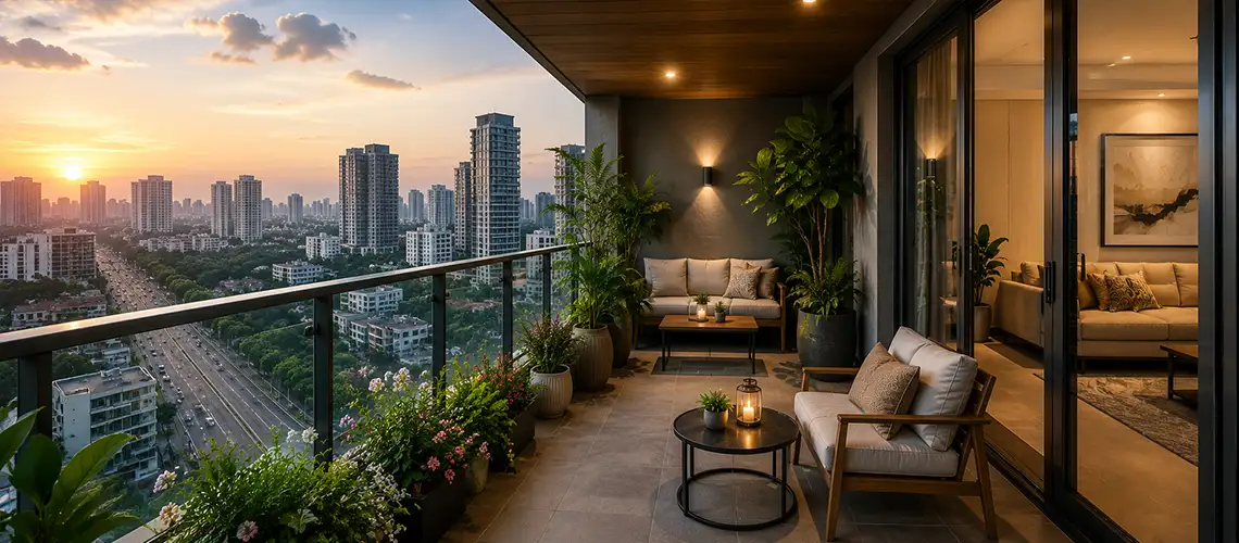 Bhagwati Gami Altair Navi Mumbai Balcony Bhagwati Gami Altair Navi Mumbai Balcony