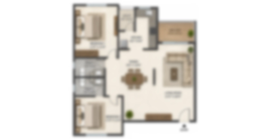Gami Altair 2 BHK Price